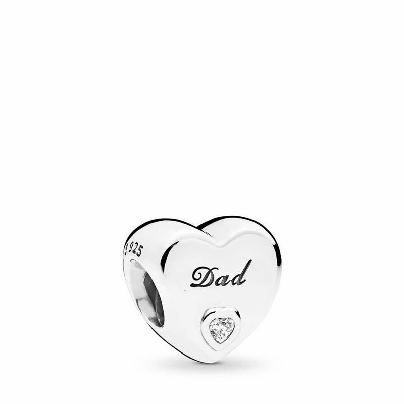 Pandora Dad's Love Charm Silver Egypt YP1482036